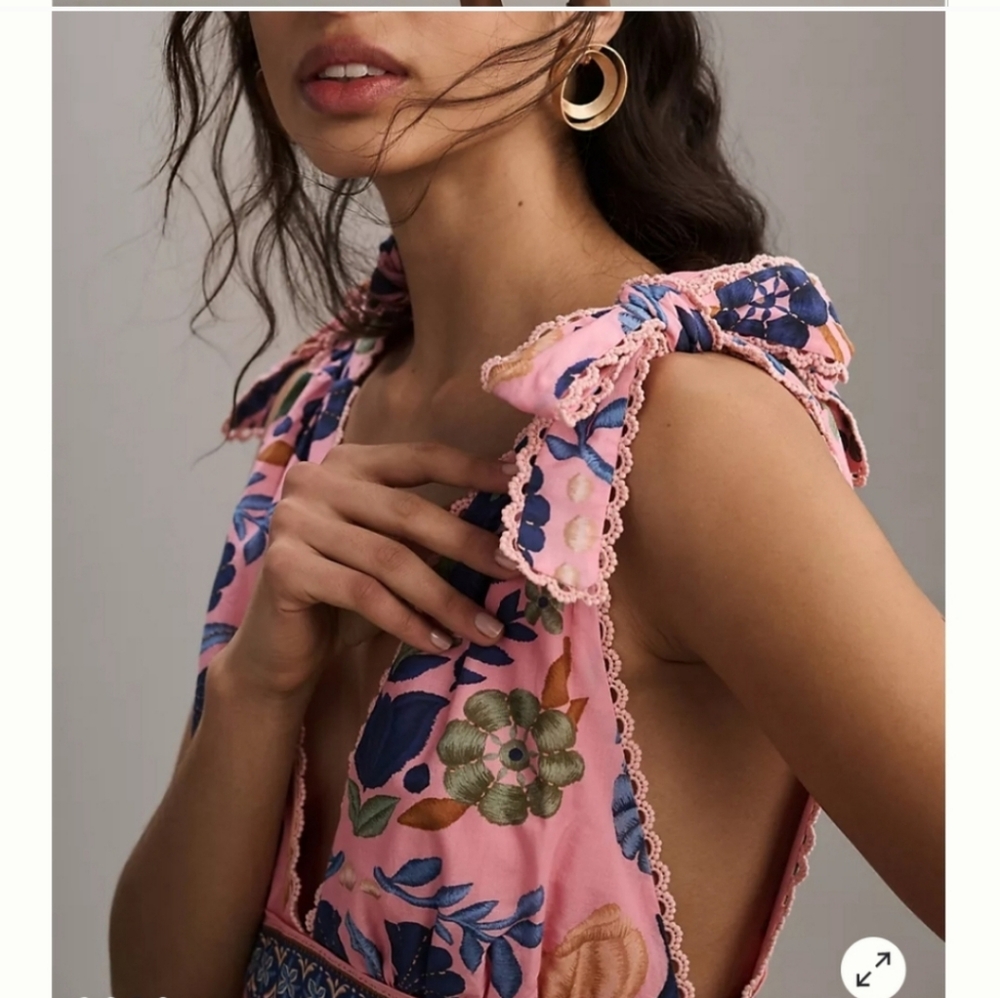 Farm Rio Ocean Maxidress - Picture 4 of 5